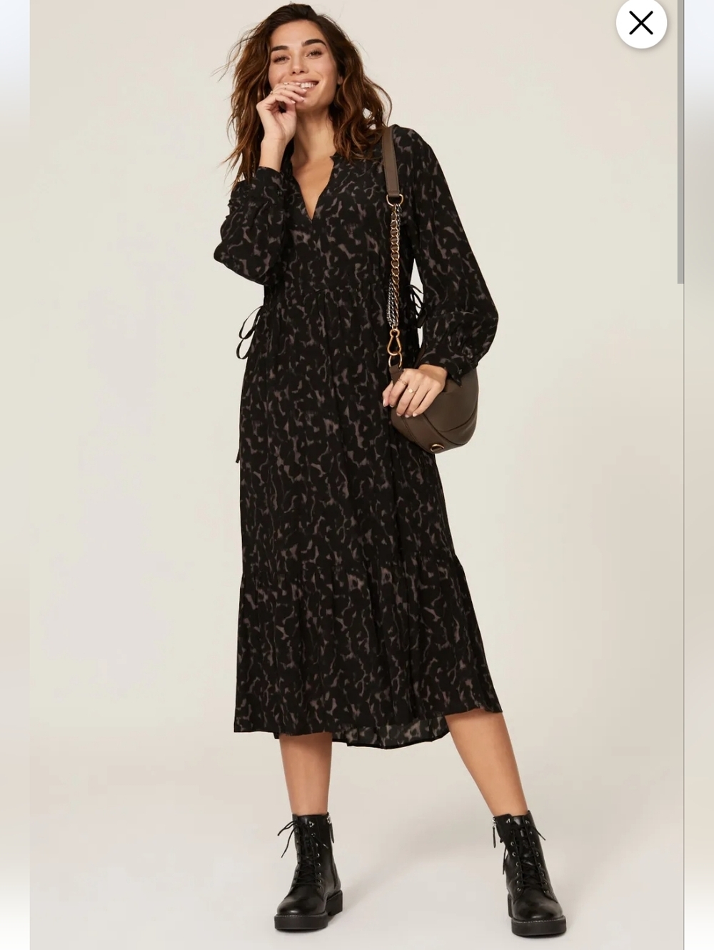 Rails Maple Cheetah Dress